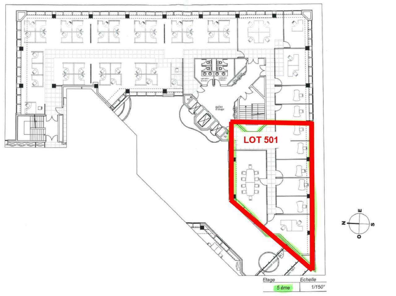 Bureau Lyon 1815m² Location bureau Lyon Rhône OLBUR2207930 2